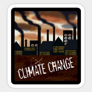 Climate Change Sticker